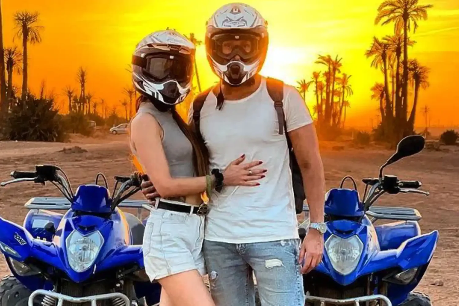 Tour en Quad à Marrakech Aventure dans le Désert de la Palmeraie