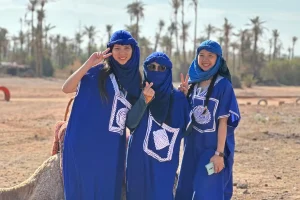 Visite à dos de chameau dans la Palmeraie de Marrakech